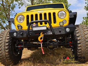 Jeep Wrangler JK Frame-Built Bumper Base w/Crawler Caps - #1401 